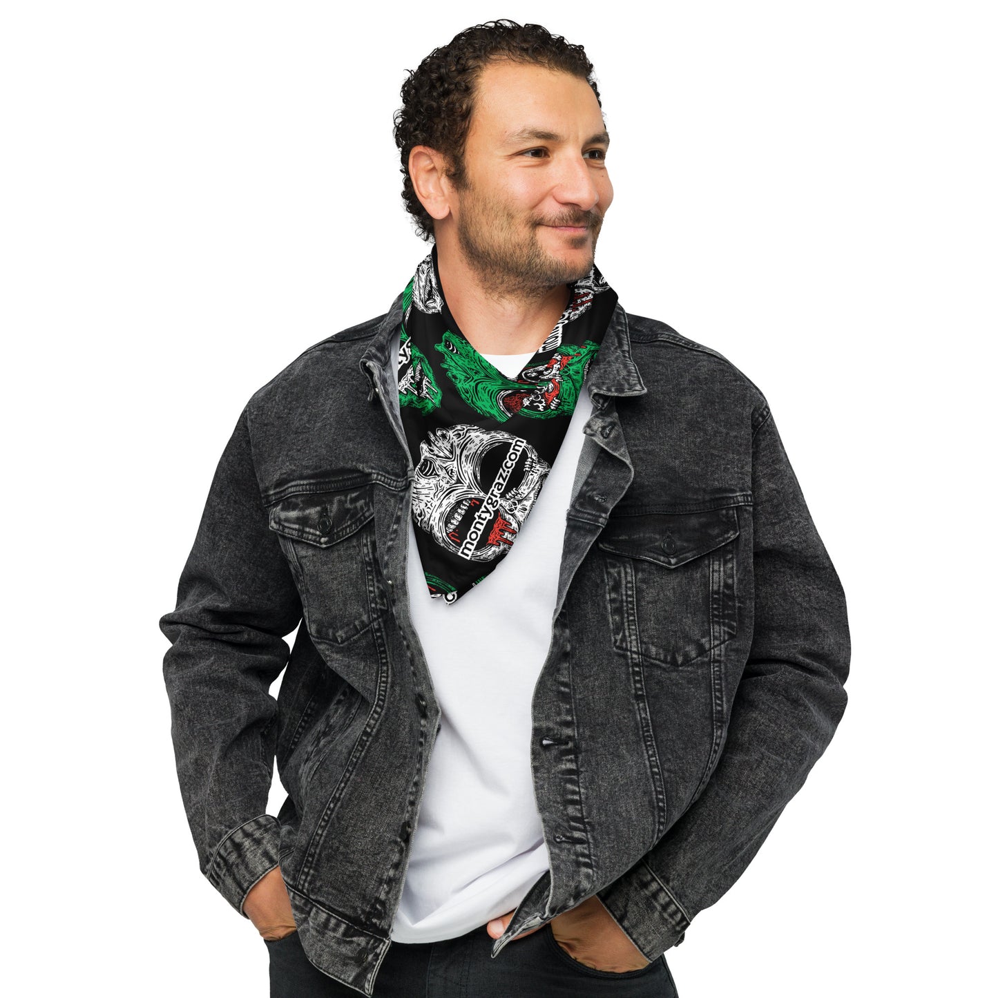 Zed Sees All Repeater Bandana - Black