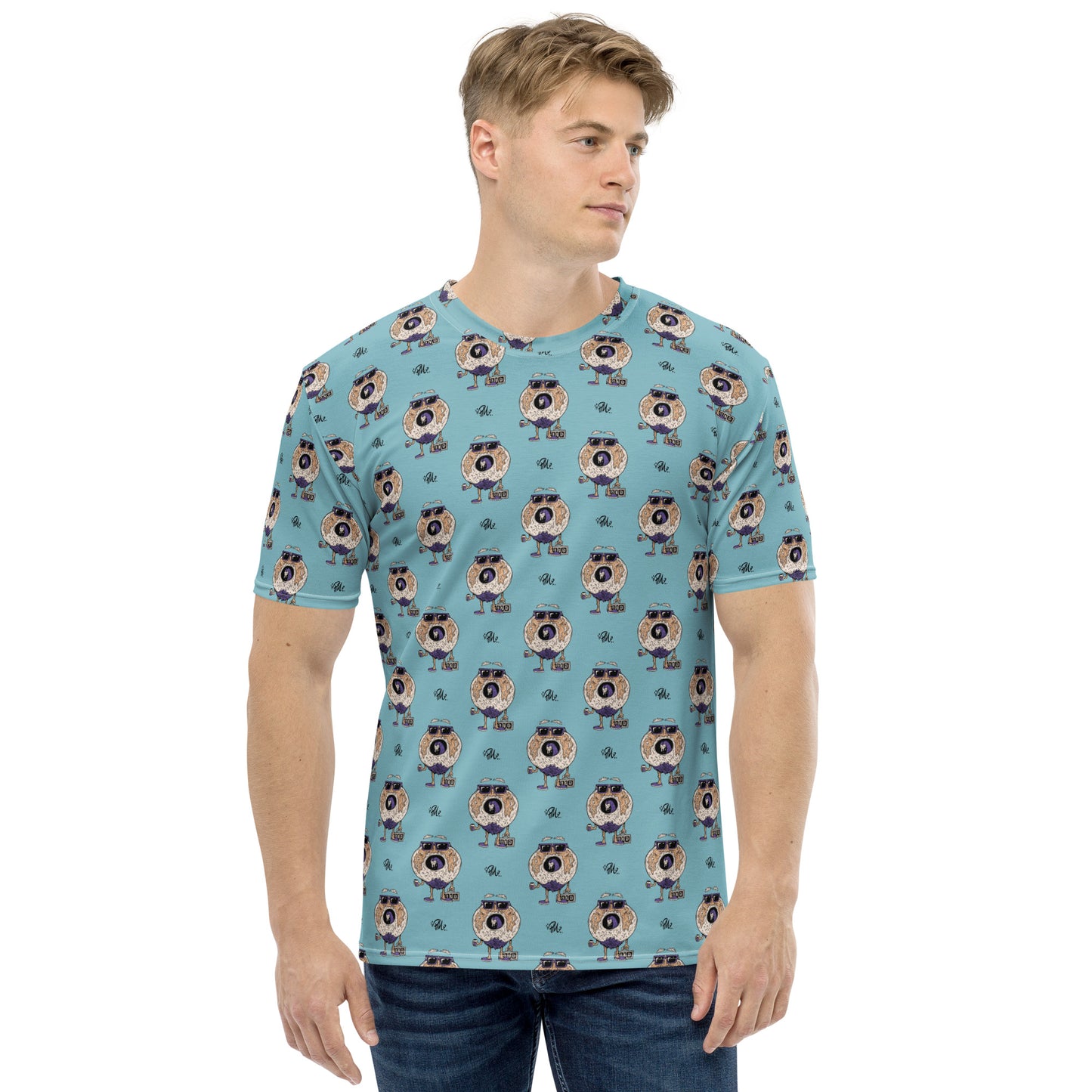 Donald Donut Repeater Men's T-Shirt