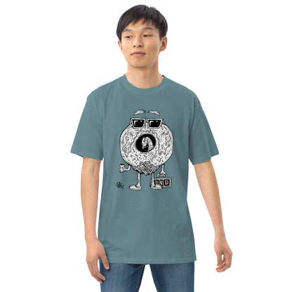 Donald Donut - Black and White T-Shirt