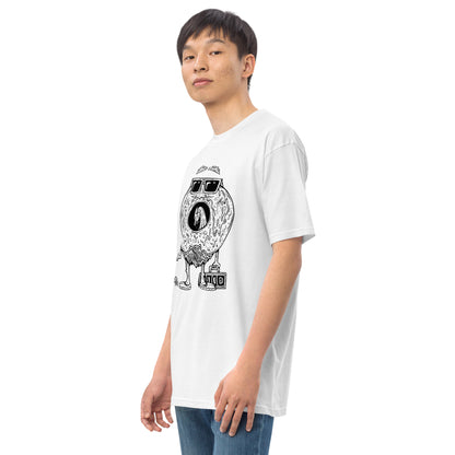 Donald Donut - Black and White T-Shirt